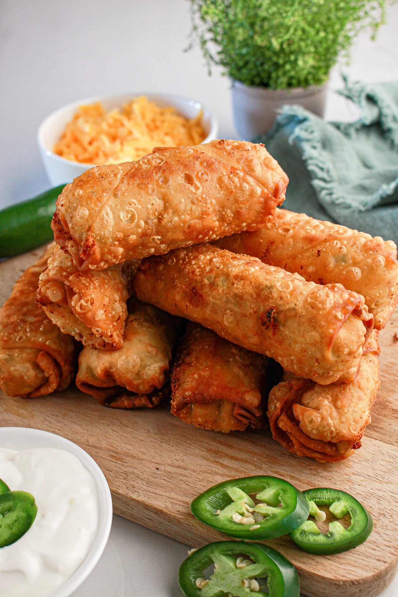 Jalapeno Popper Eggrolls
