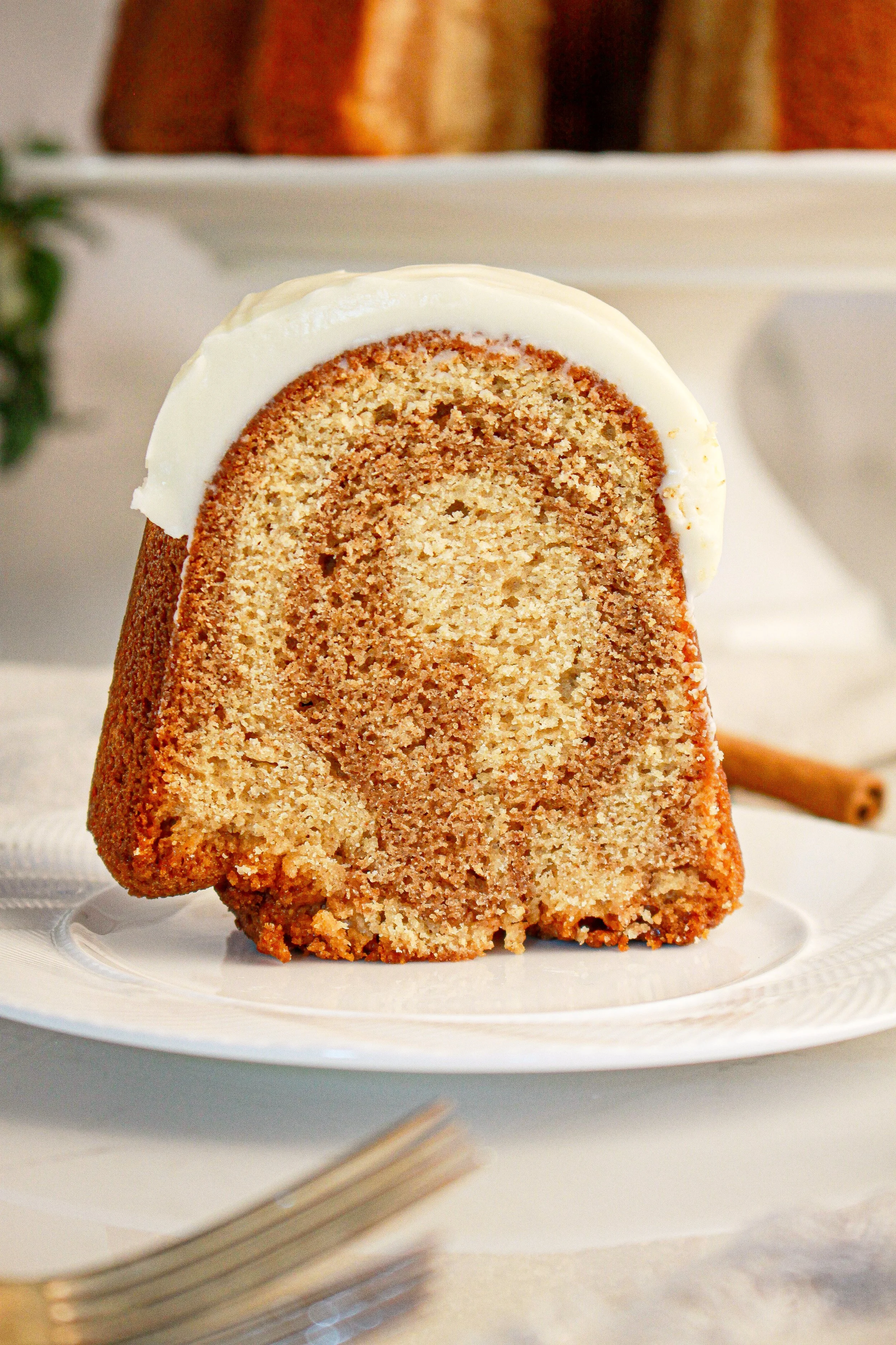 Cinnamon Roll Bundt Cake
