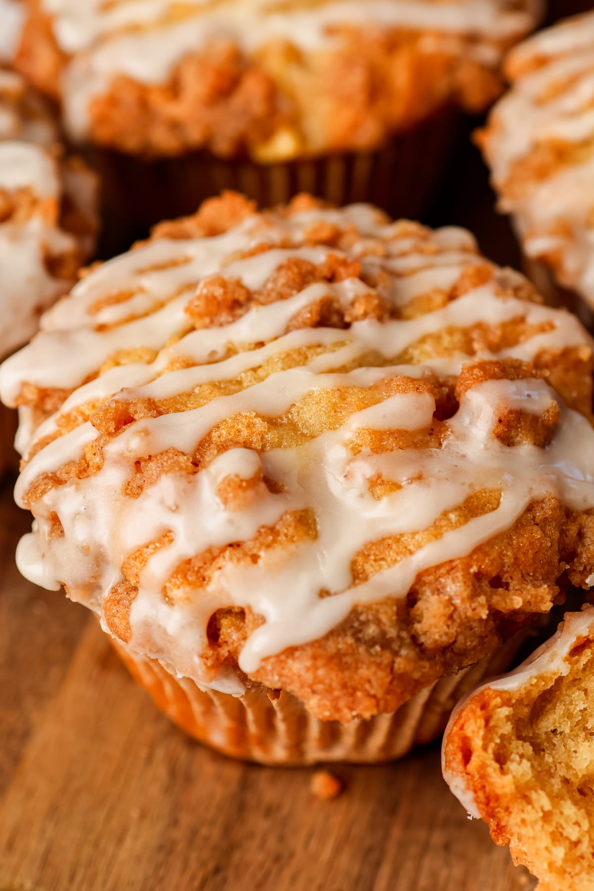 Bakery-Style Peach Streusel Muffins (Dairy-Free & Egg-Free)