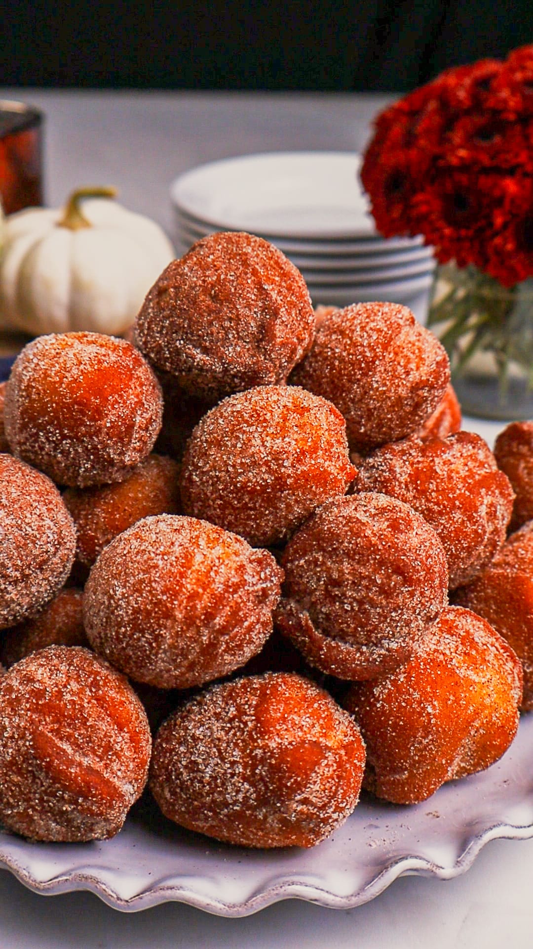 Apple Cider Doughnut Holes