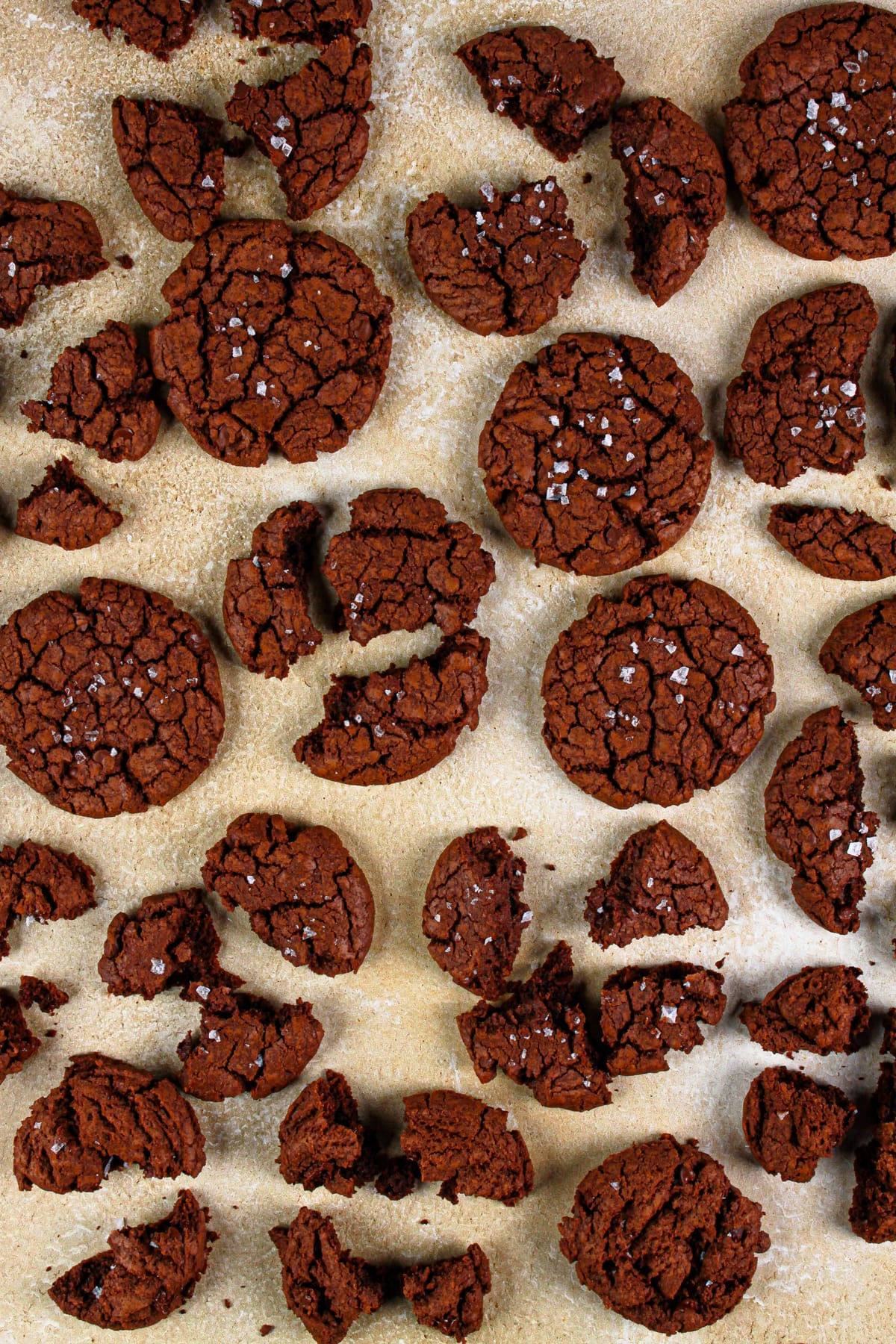 Brownie Crinkle Cookies