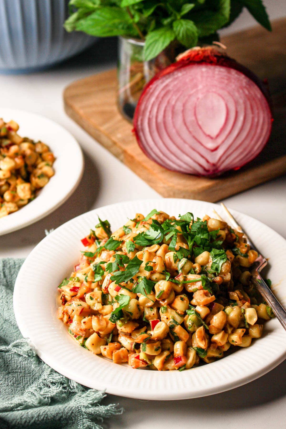 Chili-Lime Street Corn Salad