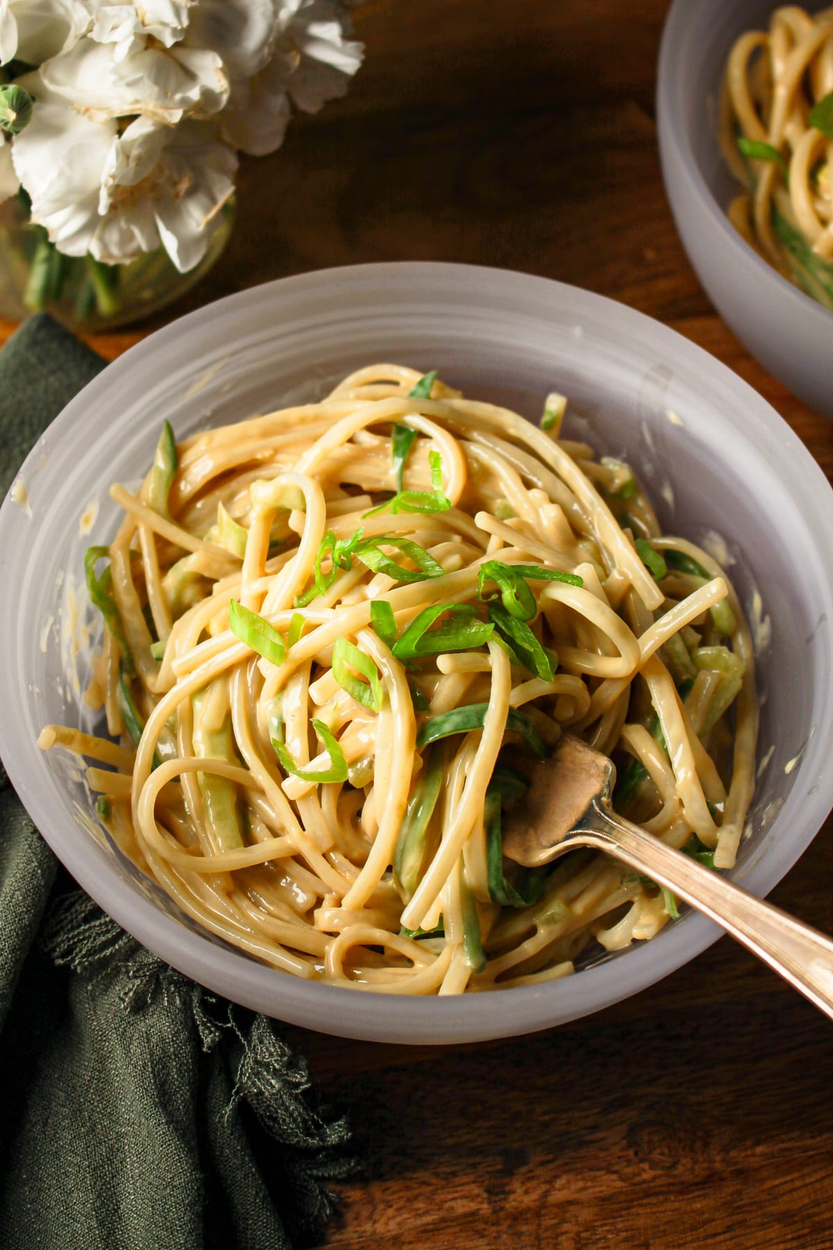 Chilled Cucumber SunButter Noodles