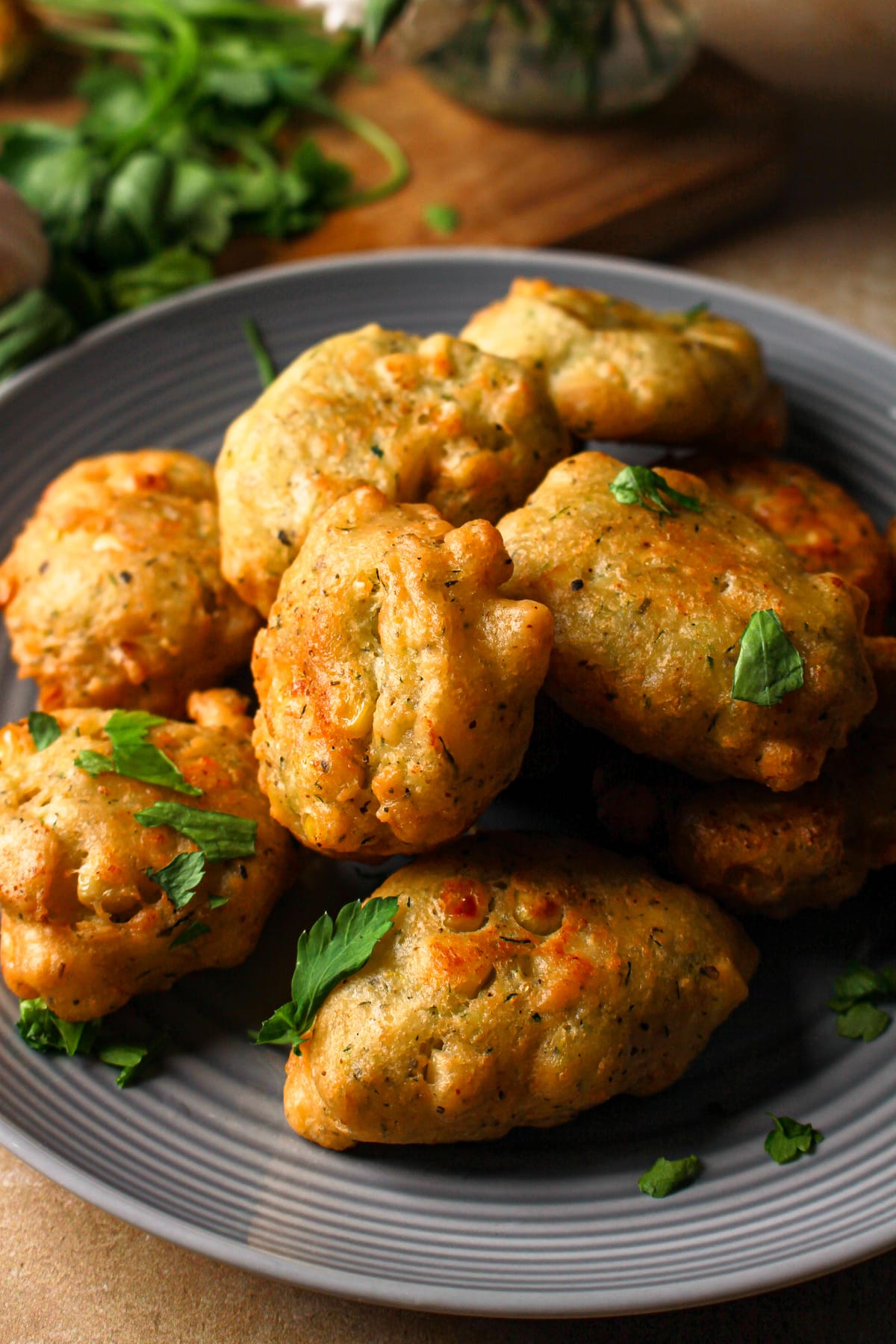 Crispy Corn Fritter Bites