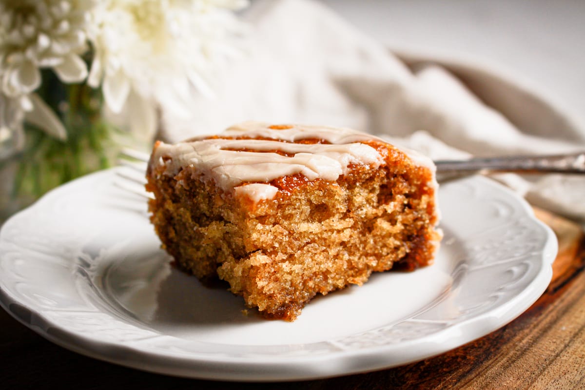 Maple Cinnamon Swirl Coffee Cake