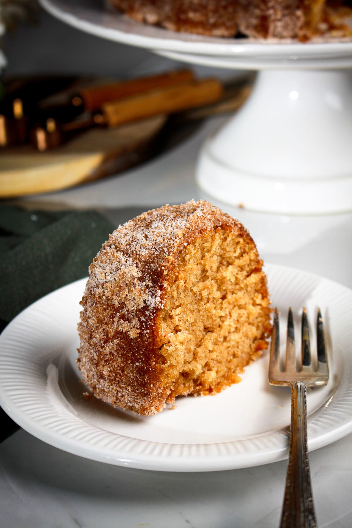 Apple Cider Donut Cake