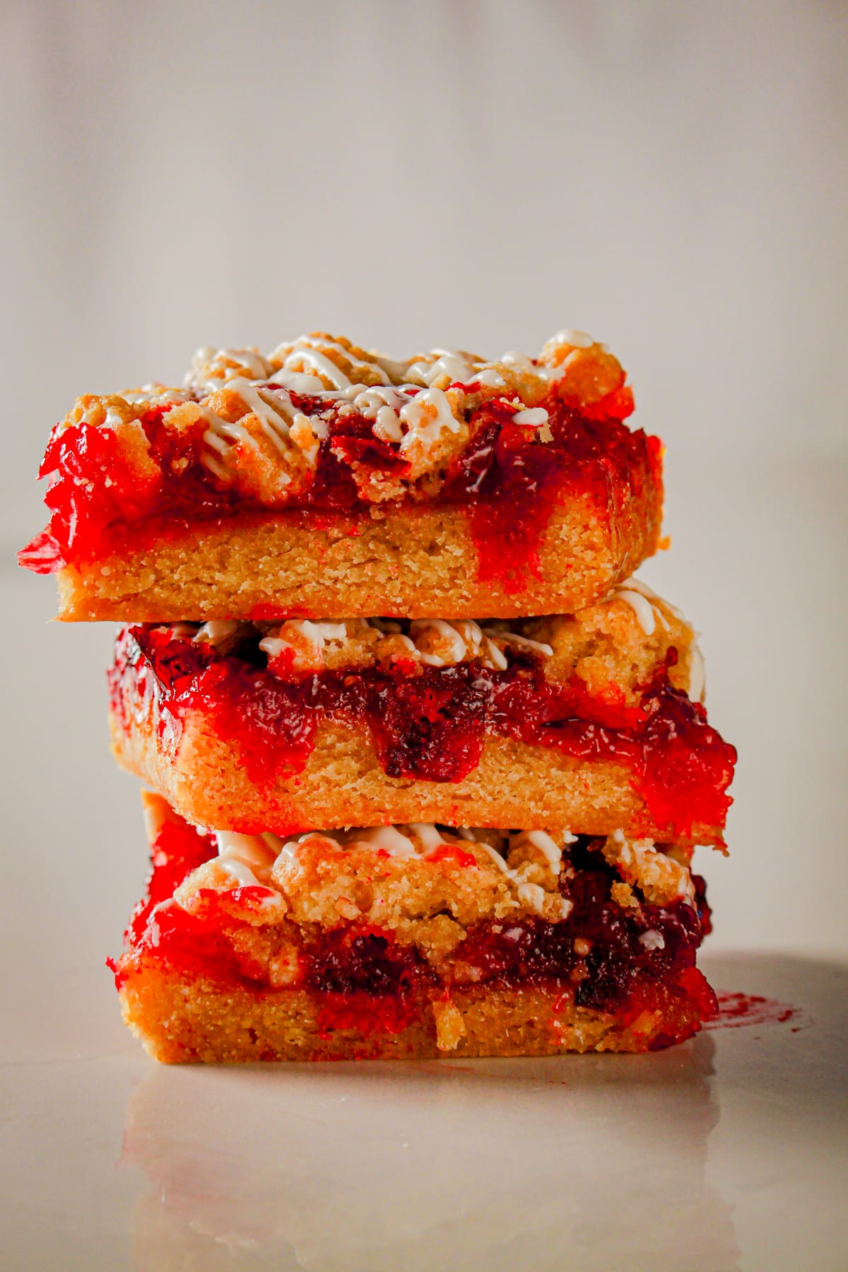 Cranberry Orange Crumble Bars