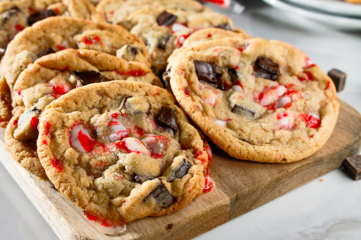 Double Chocolate Peppermint Cookies