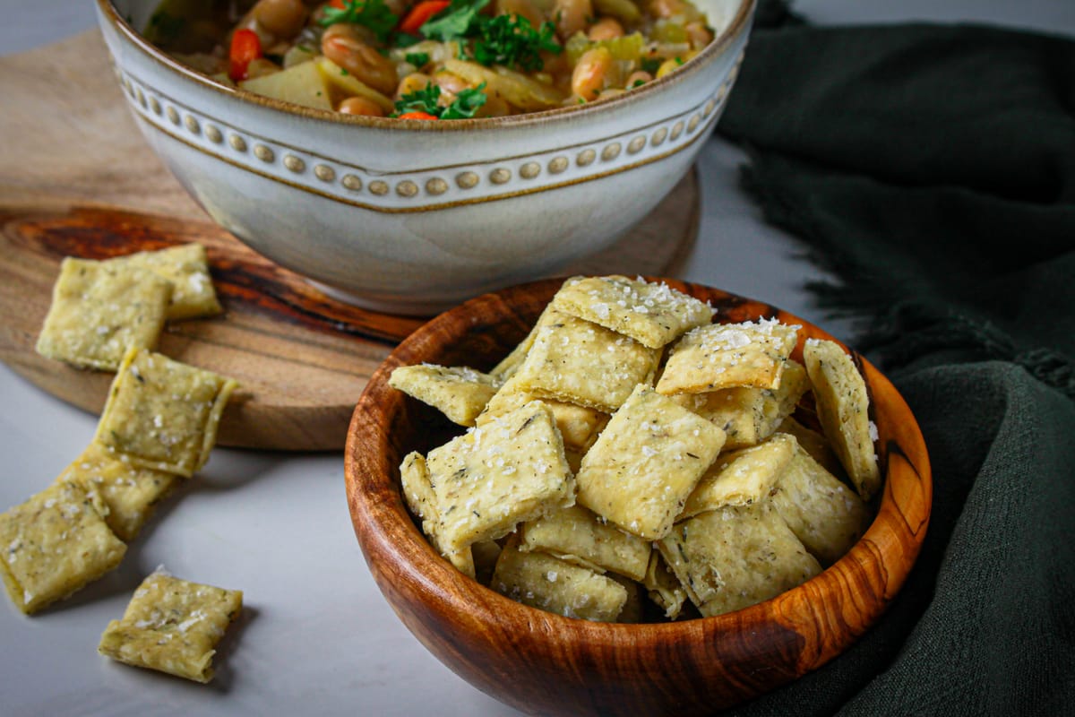 Savory Thyme Crackers