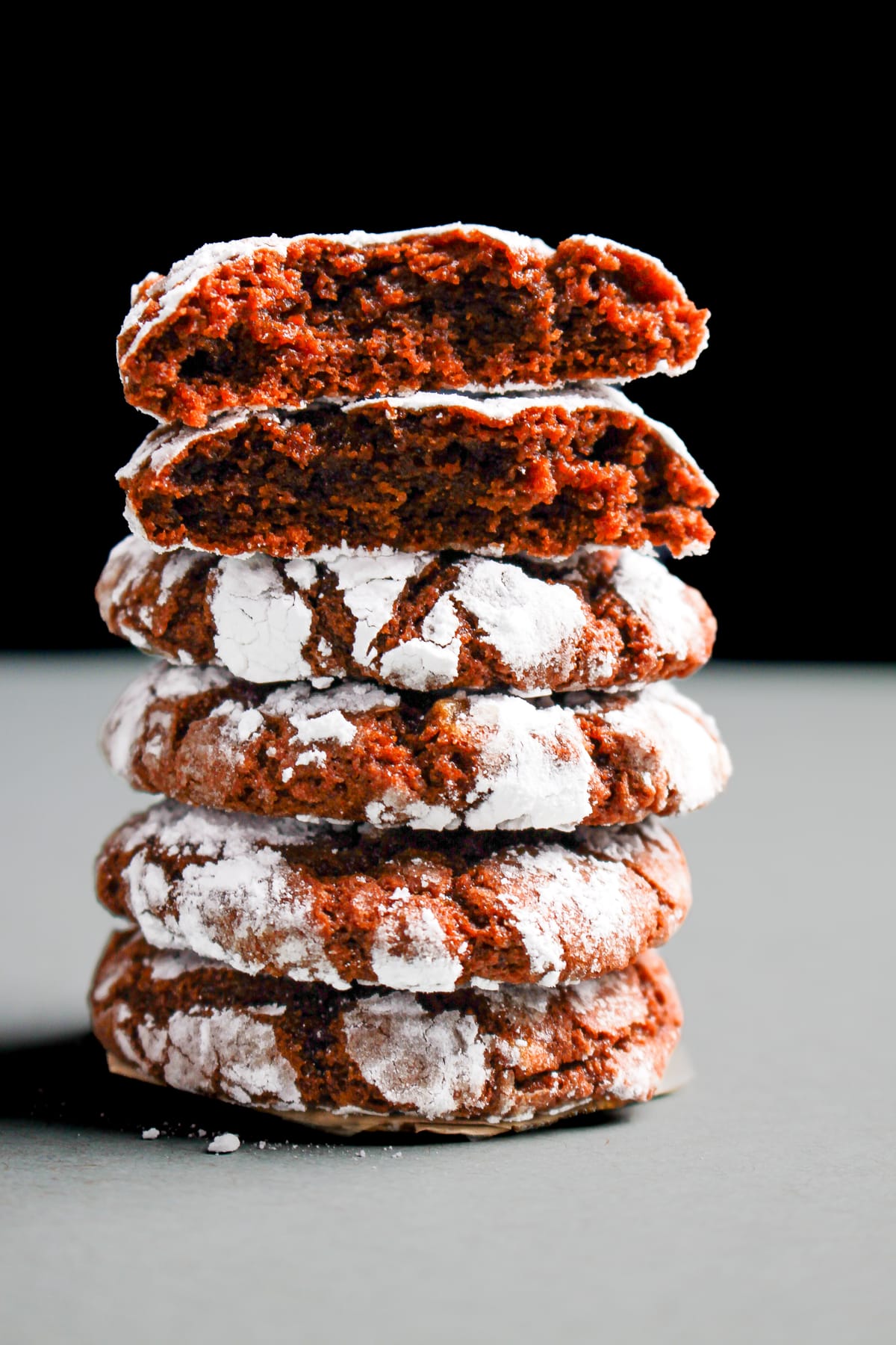 Chocolate Crinkle Cookies