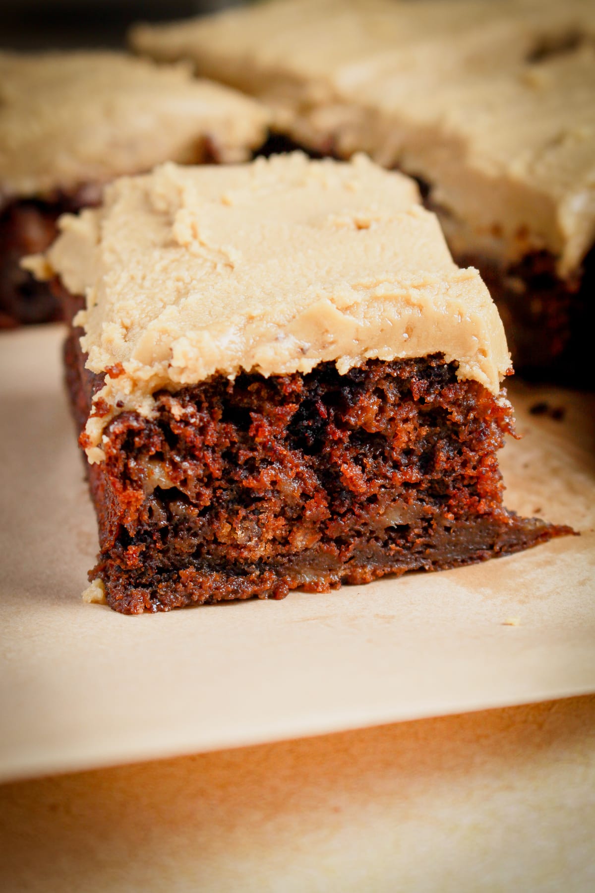 Chocolate Snack Cake with SunButter Buttercream