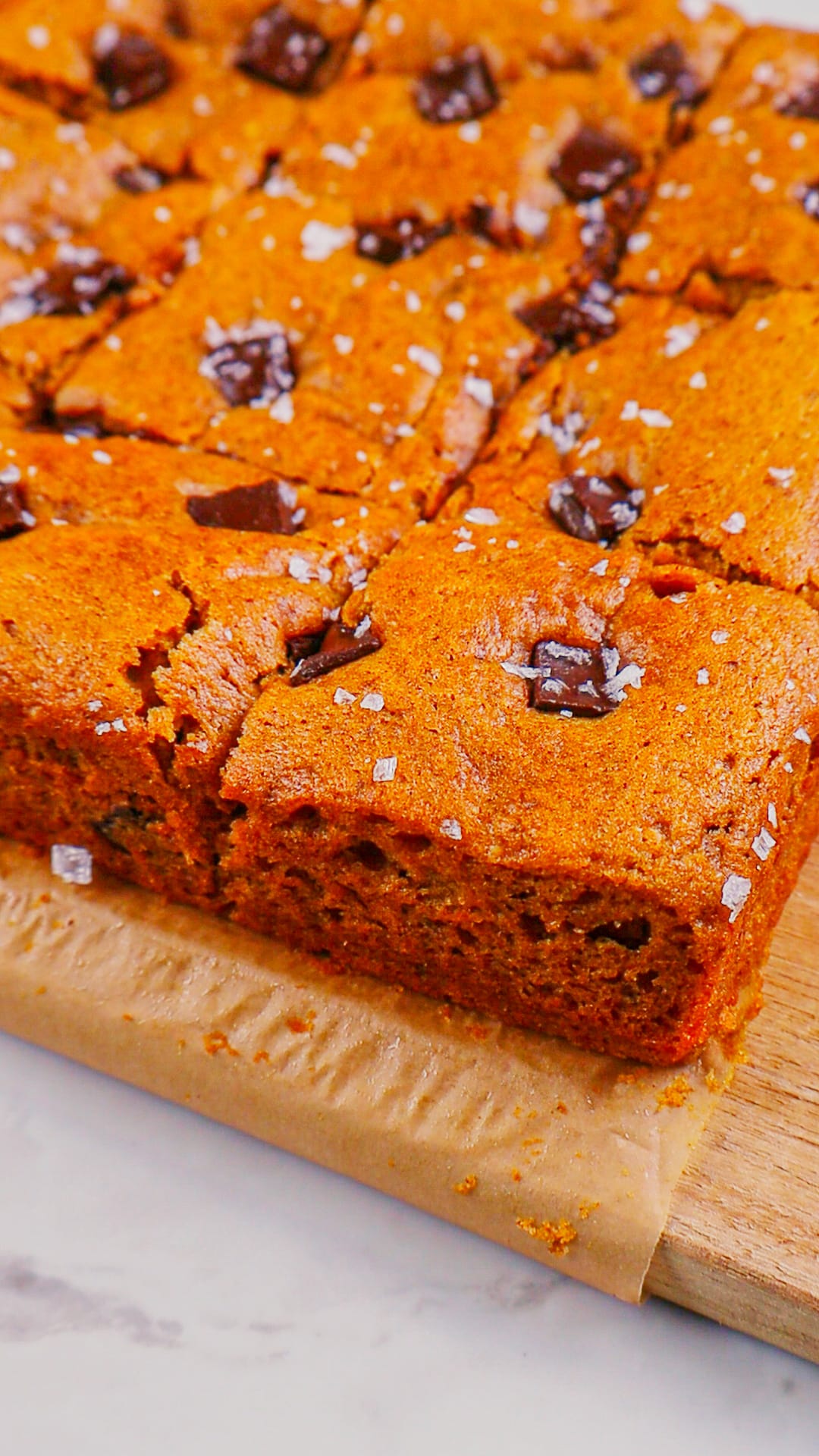 Pumpkin Chocolate Chip Snack Bars